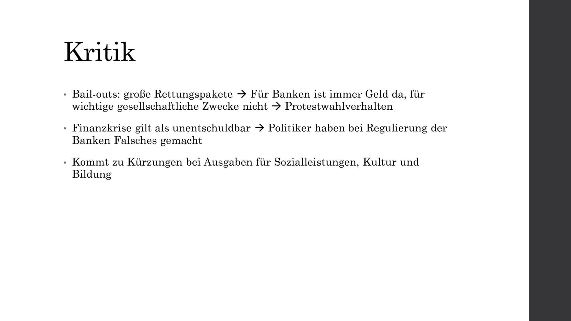 Finanzkrise 2008
Hat sie wirklich nur Unheil angerichtet?
Index 1.56
1 0 0 0 0 0 Auslöser der Finanzkrise
●
●
Häuslebauer konnten Kredite ni