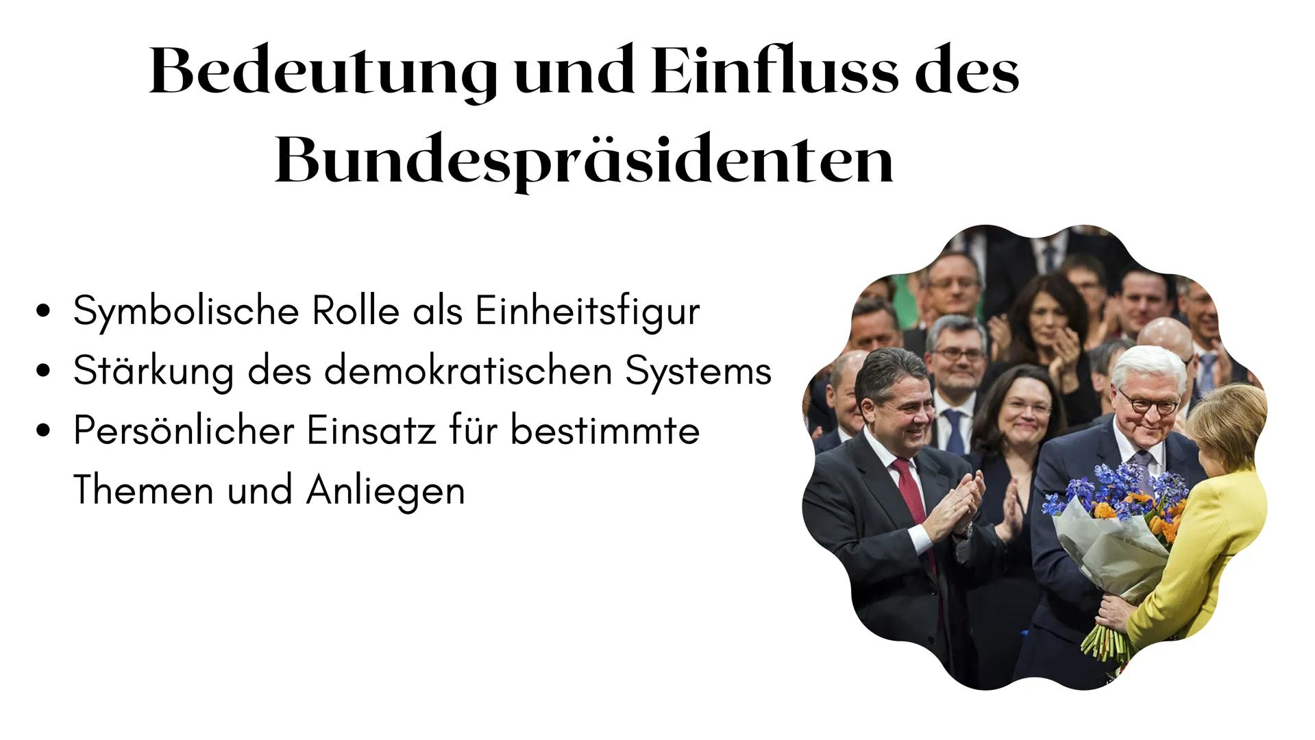 Bundespräsident/
Bundesversammlung Gliederung
1. ALLGEMEINE INFORMATIONEN
2. BISHERIGE BUNDESPRÄSIDENTEN
3.
4. AKTUALITÄT
5. BUNDESPRÄSIDENT