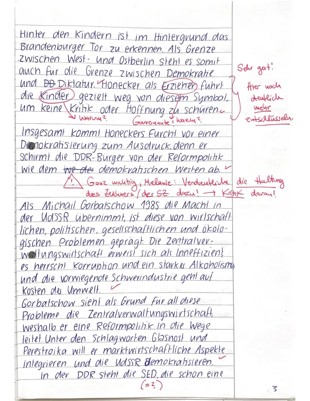 12_2: KA No. 1
Name:
Melanie.
●
0 Zugelassene Hilfsmittel: Operatorenliste, Taschenrechner
GESCHICHTE (Leistungsfach)
VP: 32/
36
✓
Thema: Sc