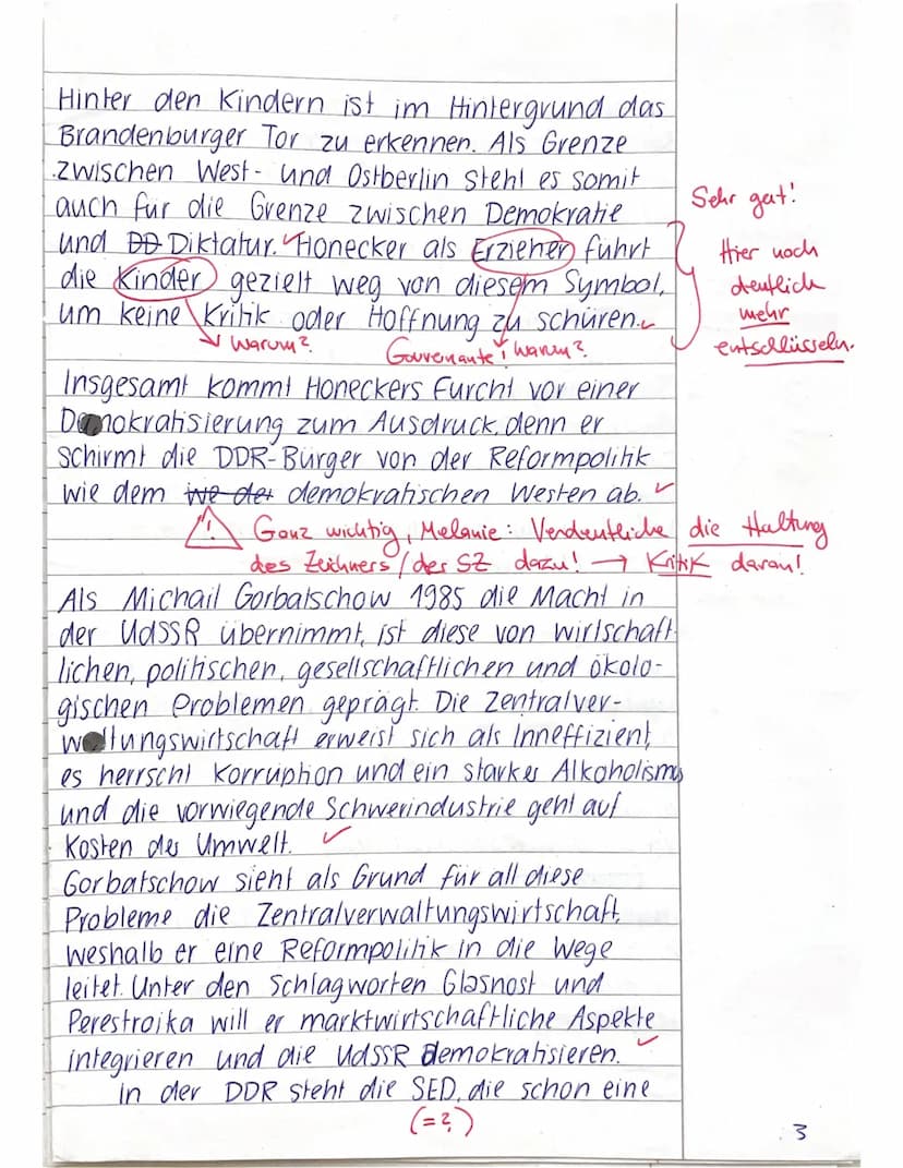 12_2: KA No. 1
Name:
Melanie.
●
0 Zugelassene Hilfsmittel: Operatorenliste, Taschenrechner
GESCHICHTE (Leistungsfach)
VP: 32/
36
✓
Thema: Sc
