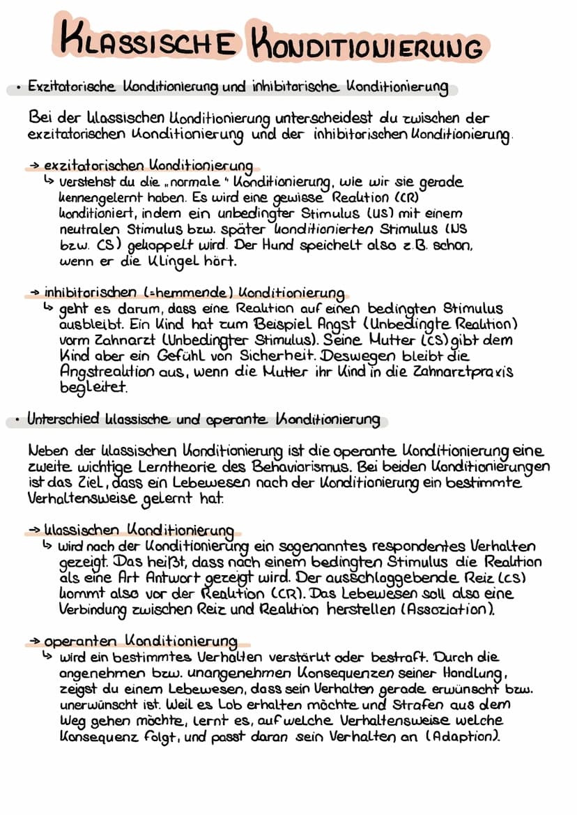 KLASSISCHE KONDITIONIERUNG
Drei Phasen der klassischen Konditionierung
Die klassische Konditionierung Läuft in drei Phase ab:
->>
• Phase vo
