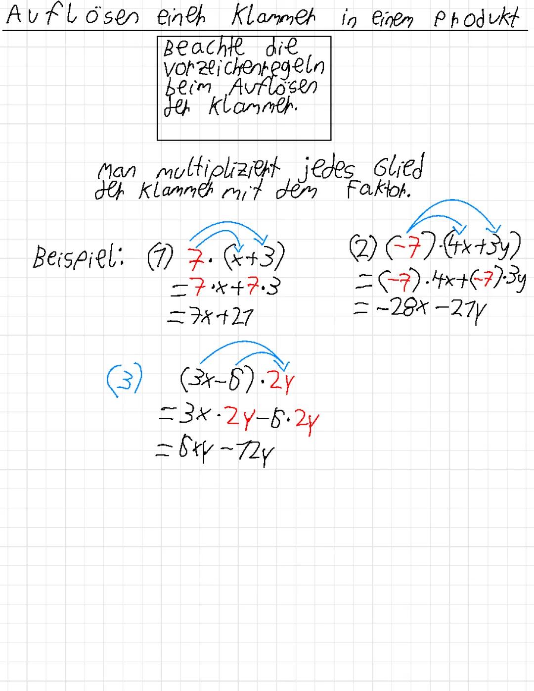Mathe Terme und Gleichungen 