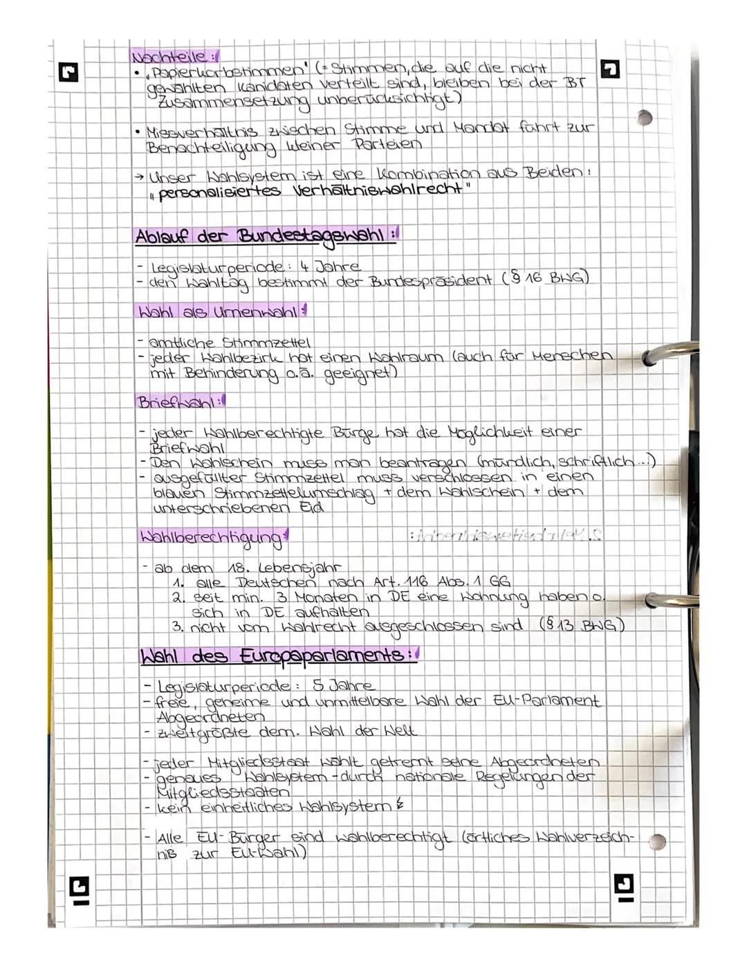 1.2 Herausforderung der Parteiendemokratie
Q1.2 (1): politische Parteien als klassische Möglichkeiten
der Partizipation :/
Aufgaben von Part