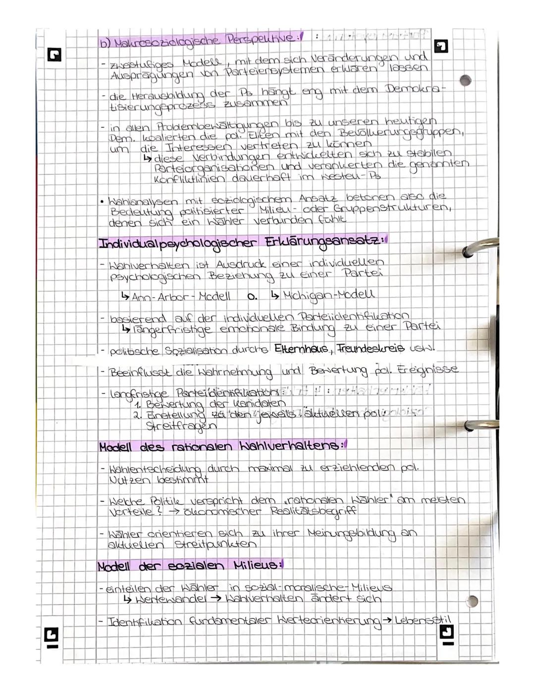 1.2 Herausforderung der Parteiendemokratie
Q1.2 (1): politische Parteien als klassische Möglichkeiten
der Partizipation :/
Aufgaben von Part