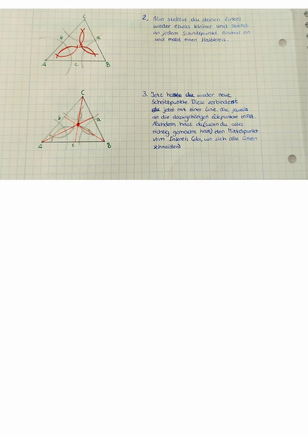 D
Winkelhalbierende
Wie konstruiert und was ist eine Winkelhalbierende eigentleich?
Eine Winkelhalbierende ist, wie der Name schon sagt die 