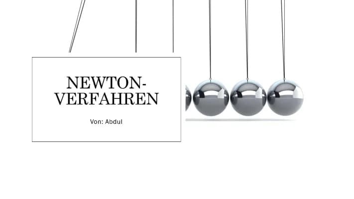 Know Newton-Verfahren thumbnail