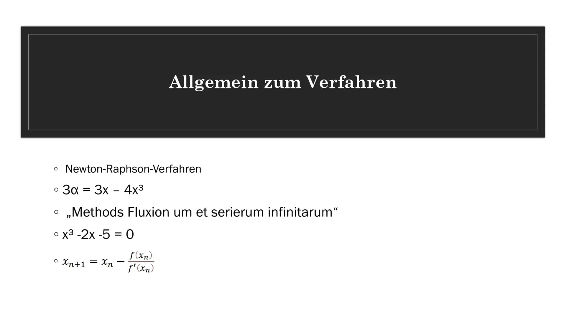 NEWTON-
VERFAHREN
Von: Abdul
-
C Gliederung
O
o Isaac Newton
• Allgemein zum Verfahren
Herleitung der Formel des Newton-Verfahrens
Anwendung