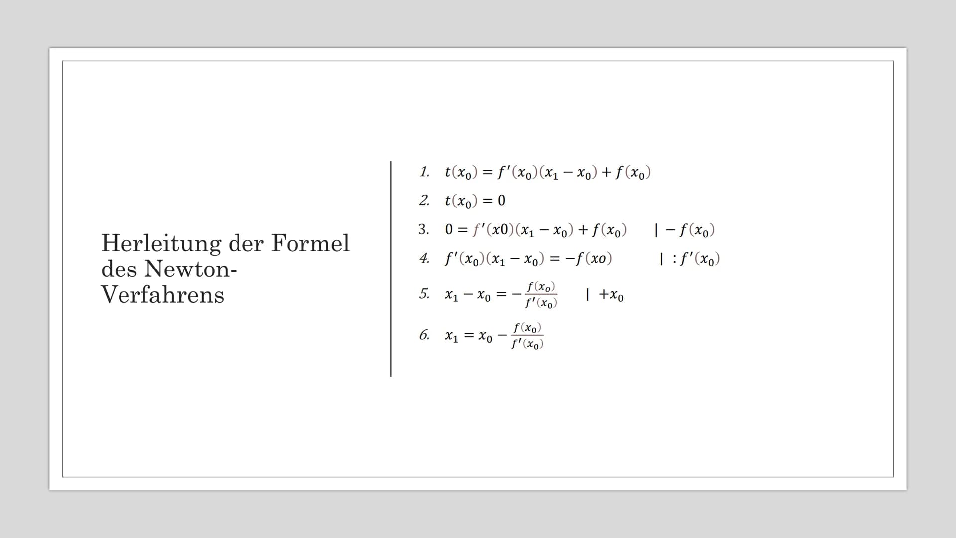 NEWTON-
VERFAHREN
Von: Abdul
-
C Gliederung
O
o Isaac Newton
• Allgemein zum Verfahren
Herleitung der Formel des Newton-Verfahrens
Anwendung