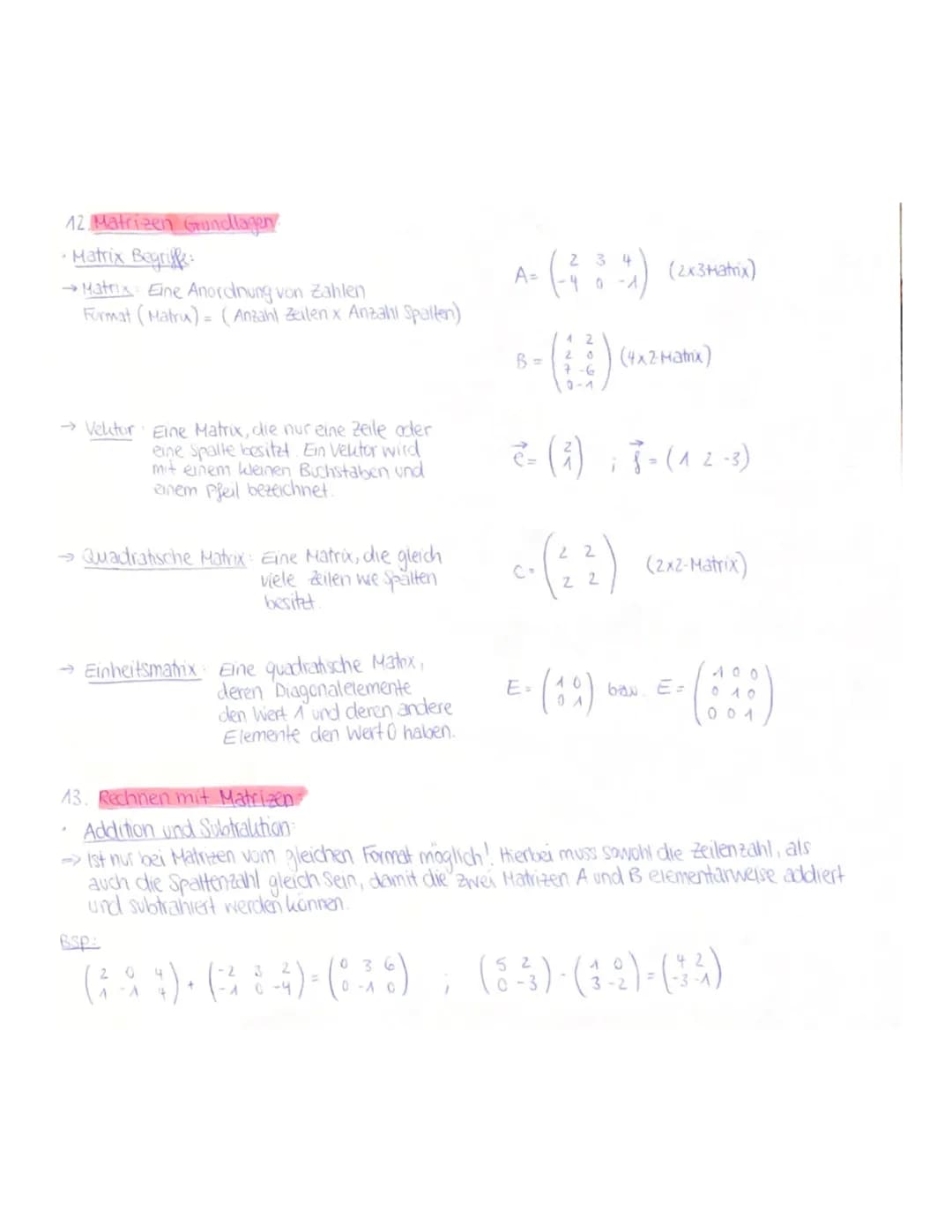 Lineare Algebra 2.0