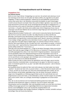 Know Pädagogik - "Sachtext" - Heitmeyer thumbnail