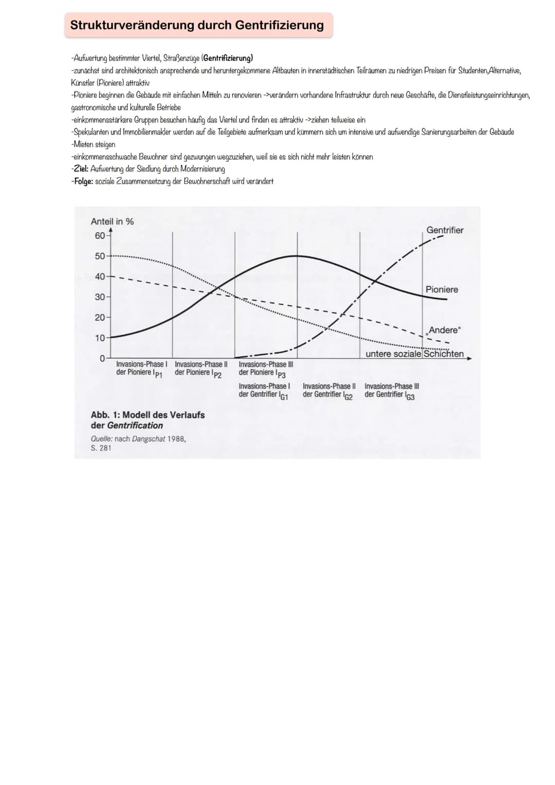  Woran erkenne ich eine City?
Funktionale Gliederung
-man betrachtet die Nutzung von Stadtbereichen
-Bildung
-Freizeit
-Kultur
-Gesundheitsv