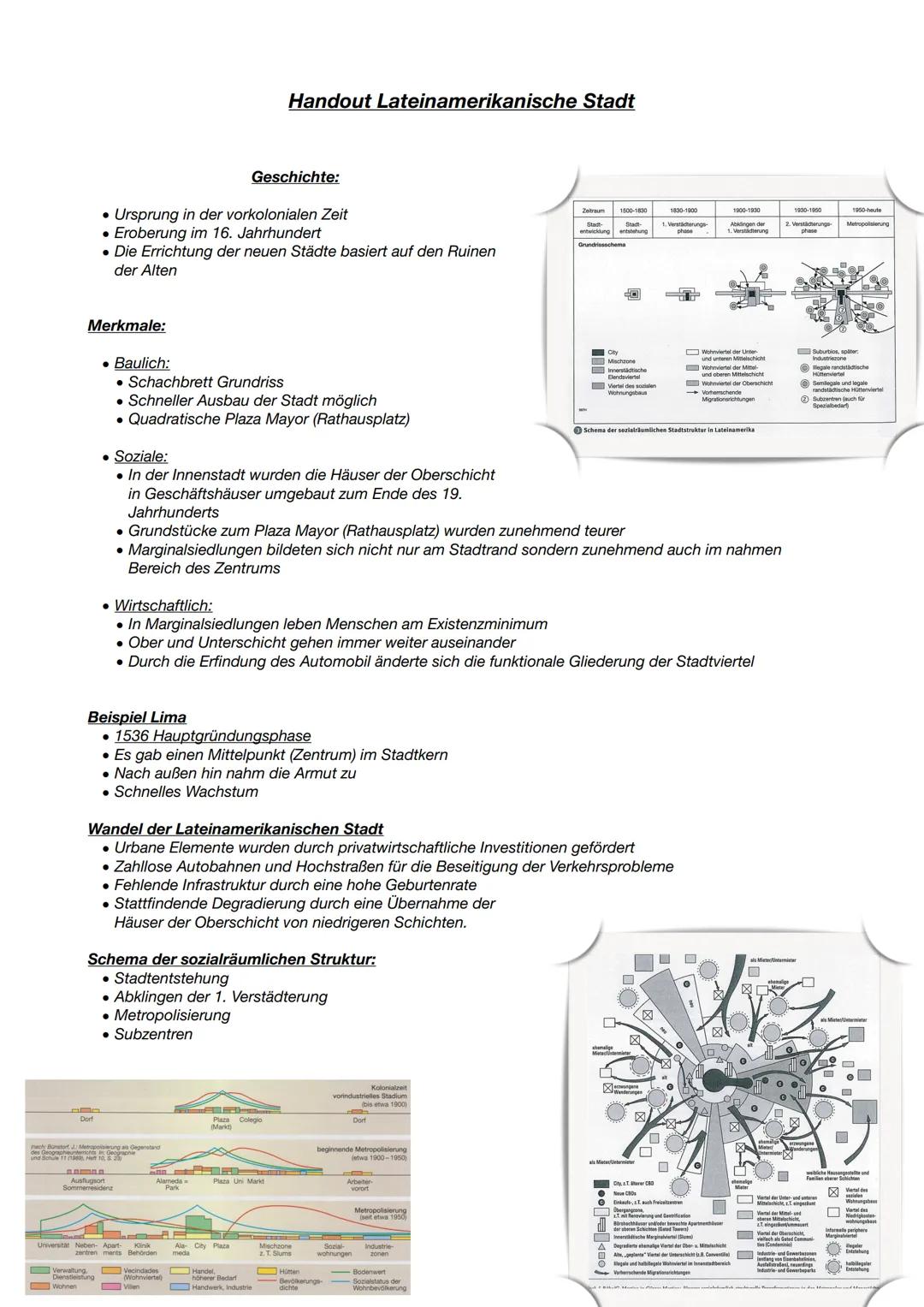  Woran erkenne ich eine City?
Funktionale Gliederung
-man betrachtet die Nutzung von Stadtbereichen
-Bildung
-Freizeit
-Kultur
-Gesundheitsv