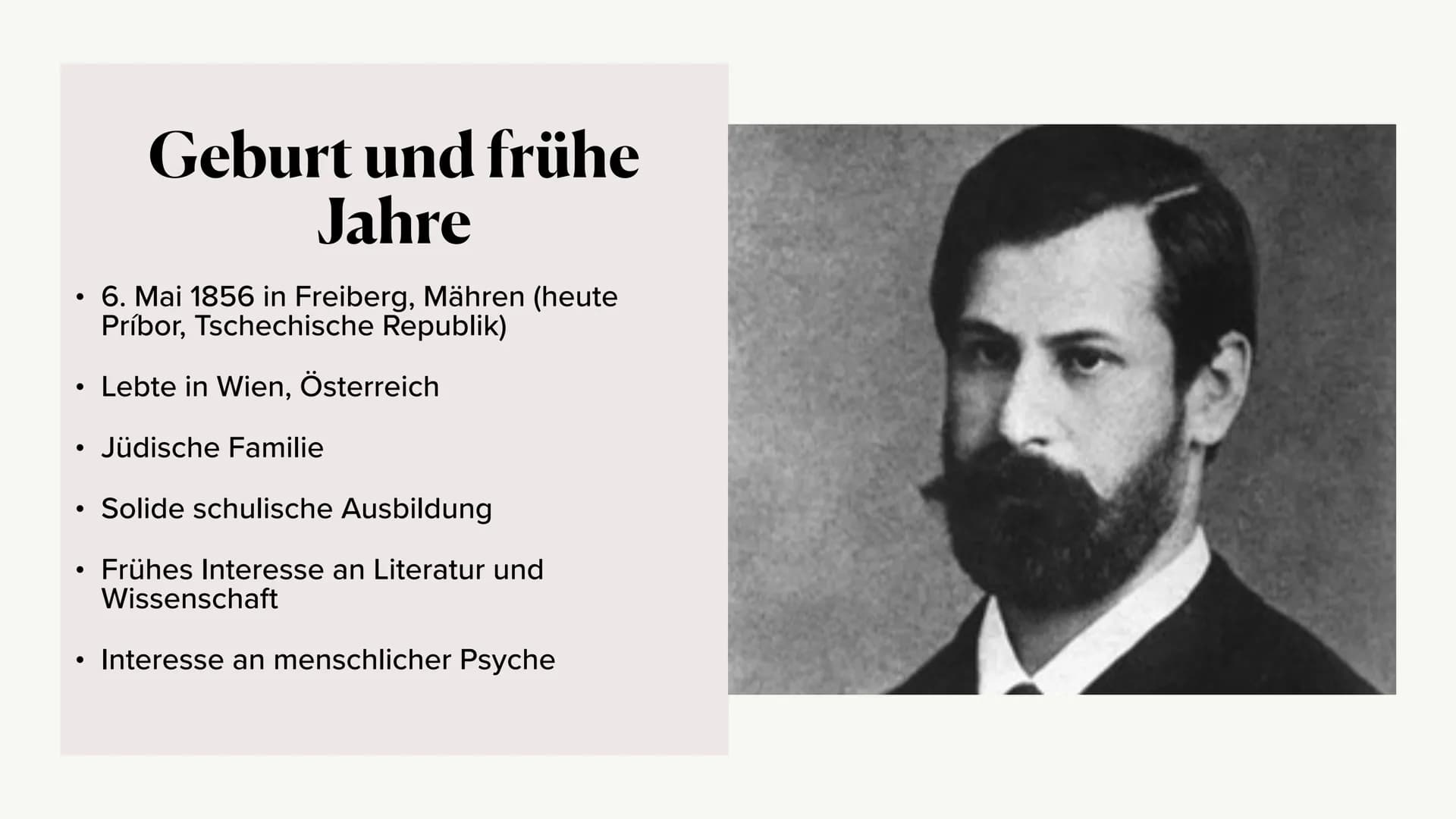 Siegmund Freud &
Erik H. Erikson
PA-GK1 - Lena, Nele Inhaltsangabe:
Biografie Sigmund Freud
• Freud's Familienverhältnisse
●
●
●
●
Die Psych