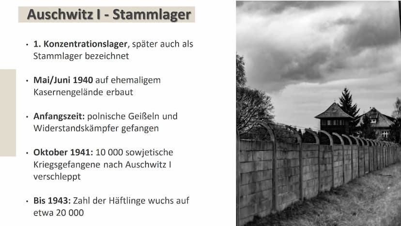 МАС
RBEIT MAC
Konzentrationslager
Auschwitz
Geschichte GK 12
Mascha Röhrenbeck
Annika Gahn
FRET 01
02
03
04
05
Allgemeine Fakten
Aufbau Ausc