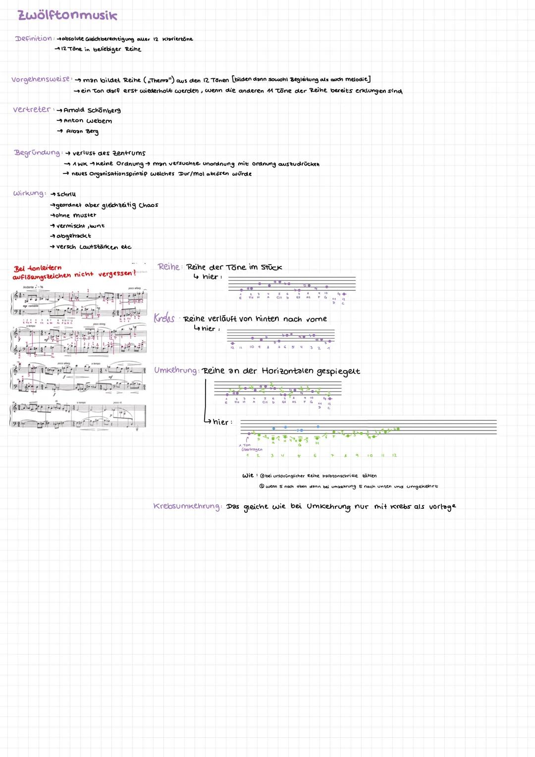 # Musik Klausur 1

Expressionismus

Definition Ausdrucksformen die die chaotische, neve cregenwart wiederspiegeln souten

- ideale von schön