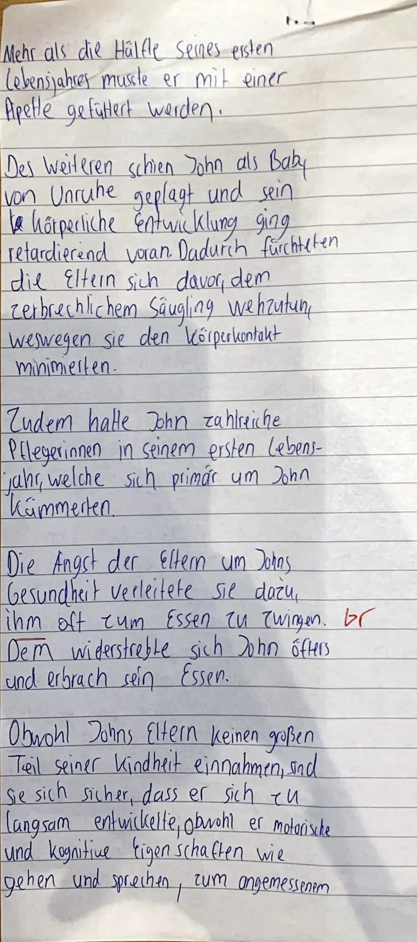 Thema: Die psychosexuelle Entwicklung nach Sigmund Freud
Materialgrundlage: Bruno Bettelheim: So können sie nicht leben. Die Rehabilitierung
