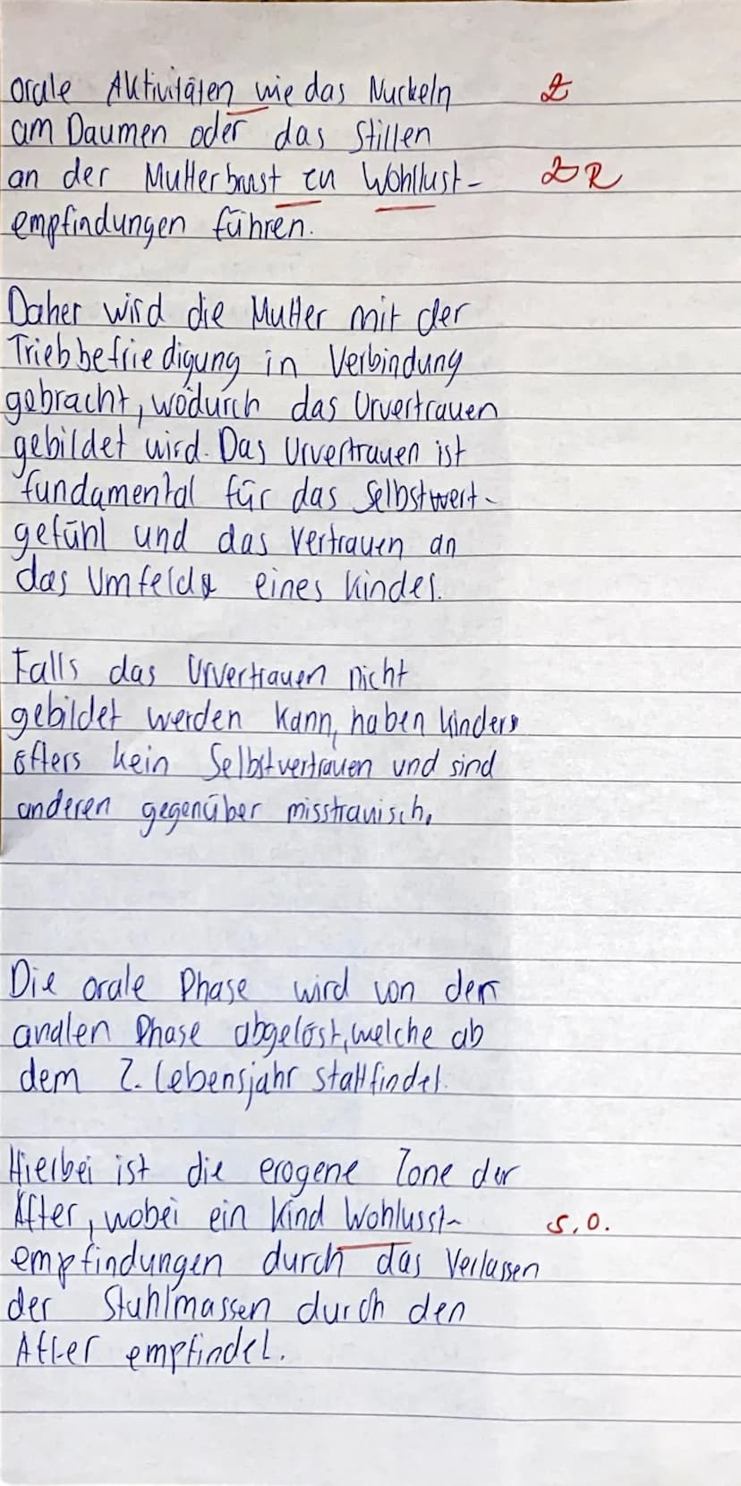 Thema: Die psychosexuelle Entwicklung nach Sigmund Freud
Materialgrundlage: Bruno Bettelheim: So können sie nicht leben. Die Rehabilitierung