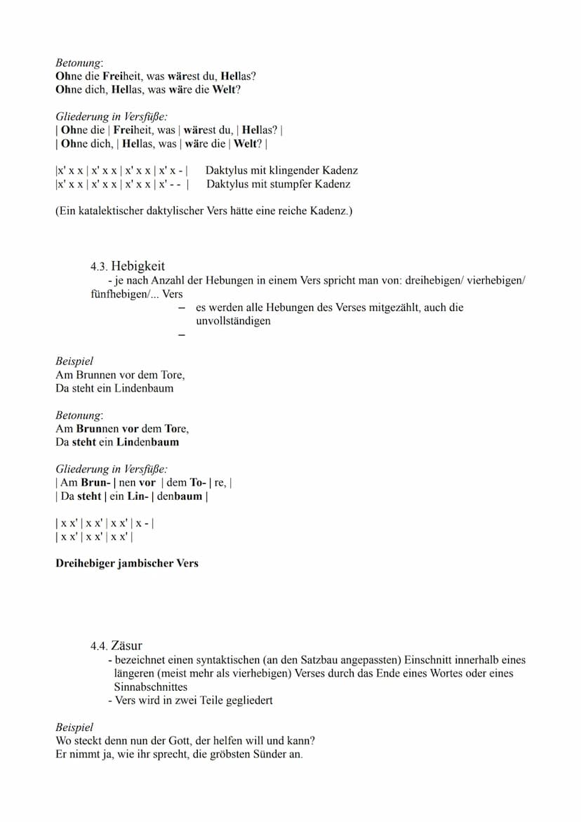 1. Die Strophe
1.1 Strophen
- sind Verbindungen aus Versen
- geschlossene Einheit
- je nach Anzahl der Verse Bezeichnung als: Zweizeiler, Dr