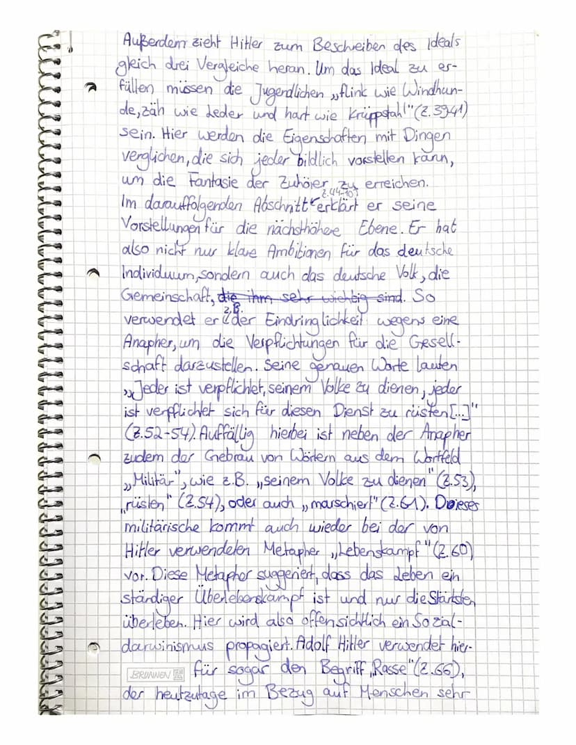 Redeanalyse: Rede an die Hiller-Jugend"
Parteitag 1935: Ein gane besonderes Erlebnis füir
die Anhänger der Hitlerjugend, denn diese be-
kame