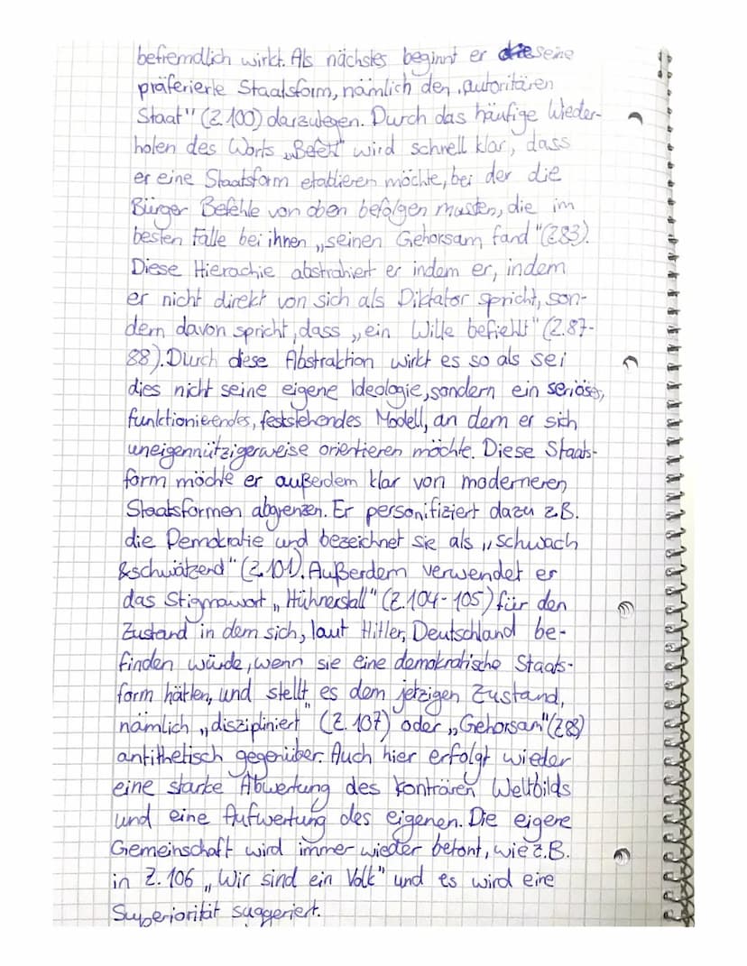 Redeanalyse: Rede an die Hiller-Jugend"
Parteitag 1935: Ein gane besonderes Erlebnis füir
die Anhänger der Hitlerjugend, denn diese be-
kame