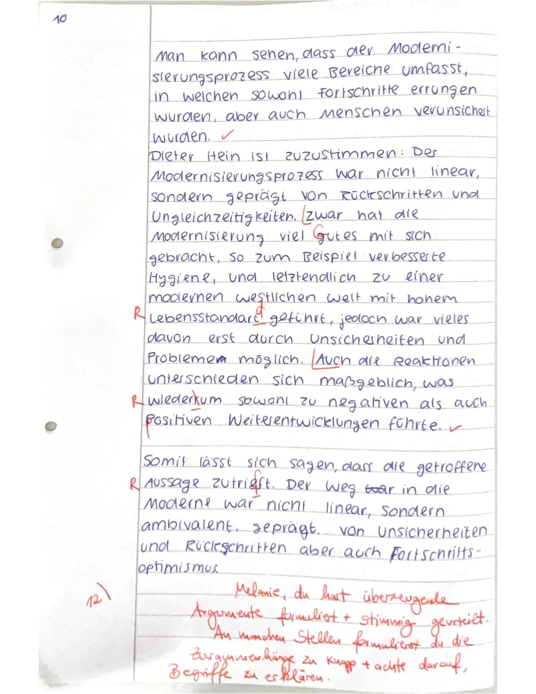 11_2: KA No. 1
GESCHICHTE (Leistungsfach)
VP: 26/22
Melanie.
Bitte beantworten Sie die folgenden Fragen in zusammenhängenden Sätzen.
Achten 