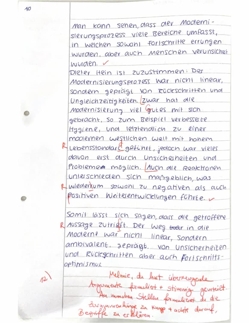 11_2: KA No. 1
GESCHICHTE (Leistungsfach)
VP: 26/22
Melanie.
Bitte beantworten Sie die folgenden Fragen in zusammenhängenden Sätzen.
Achten 