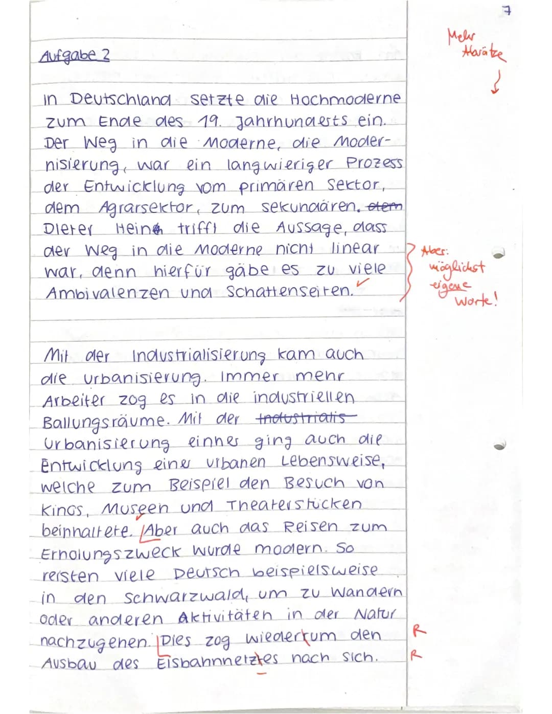 11_2: KA No. 1
GESCHICHTE (Leistungsfach)
VP: 26/22
Melanie.
Bitte beantworten Sie die folgenden Fragen in zusammenhängenden Sätzen.
Achten 
