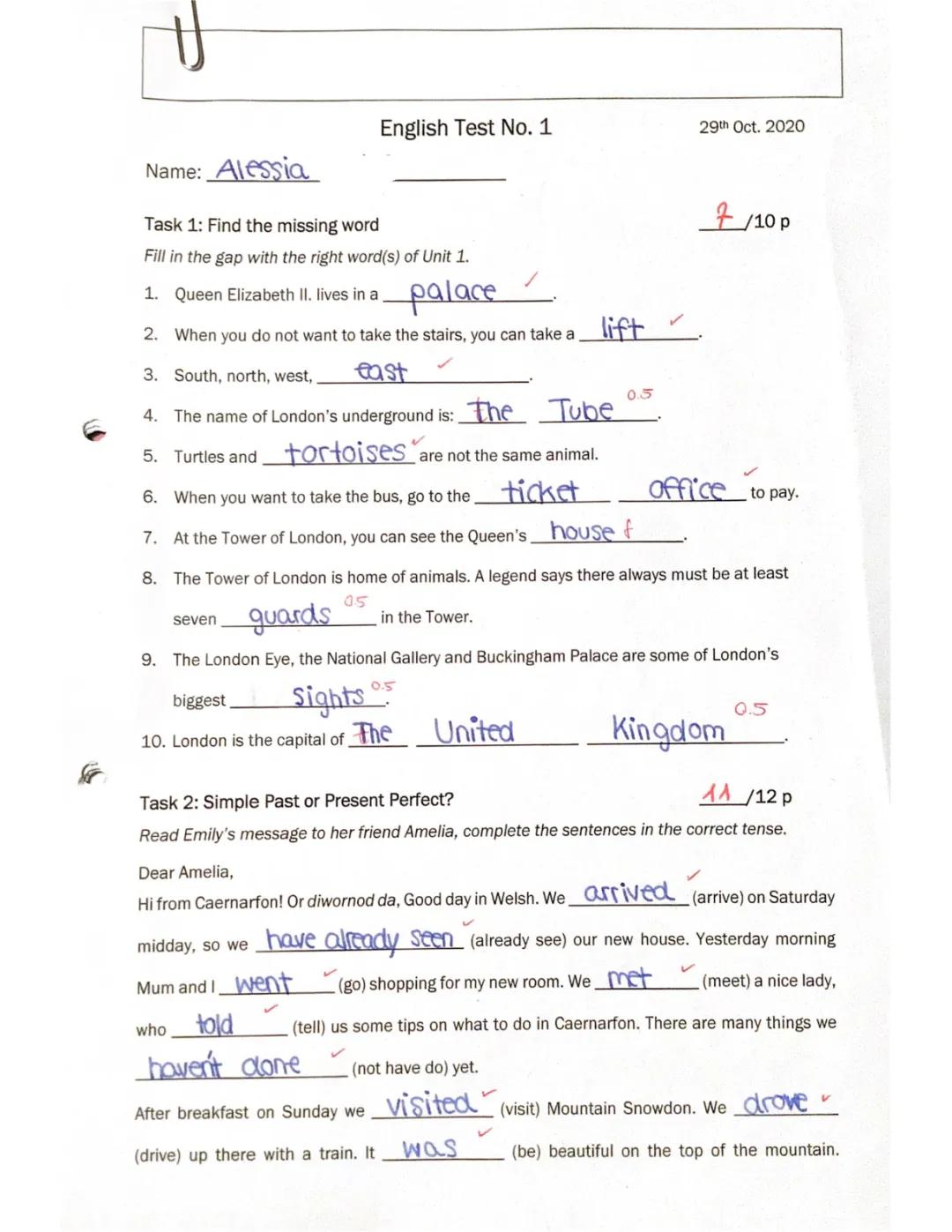 Simple Past & Present Perfect
