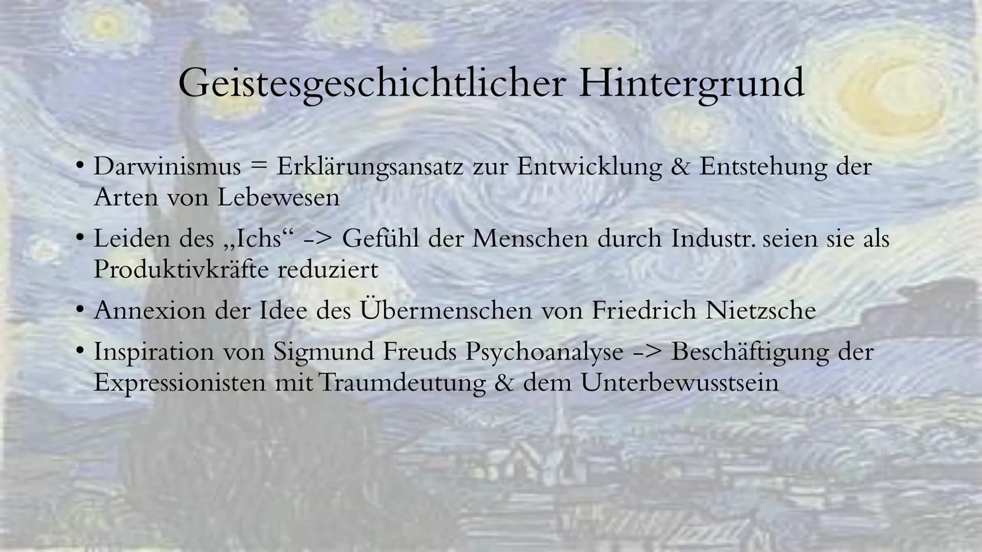 Der Expressionismus (1905-1925)
177
(lat. ,,expressio" = ,,Ausdruck"; steht für Ausdruckskunst) Der Expressionismus (1905-1925)
1
1905 - 191