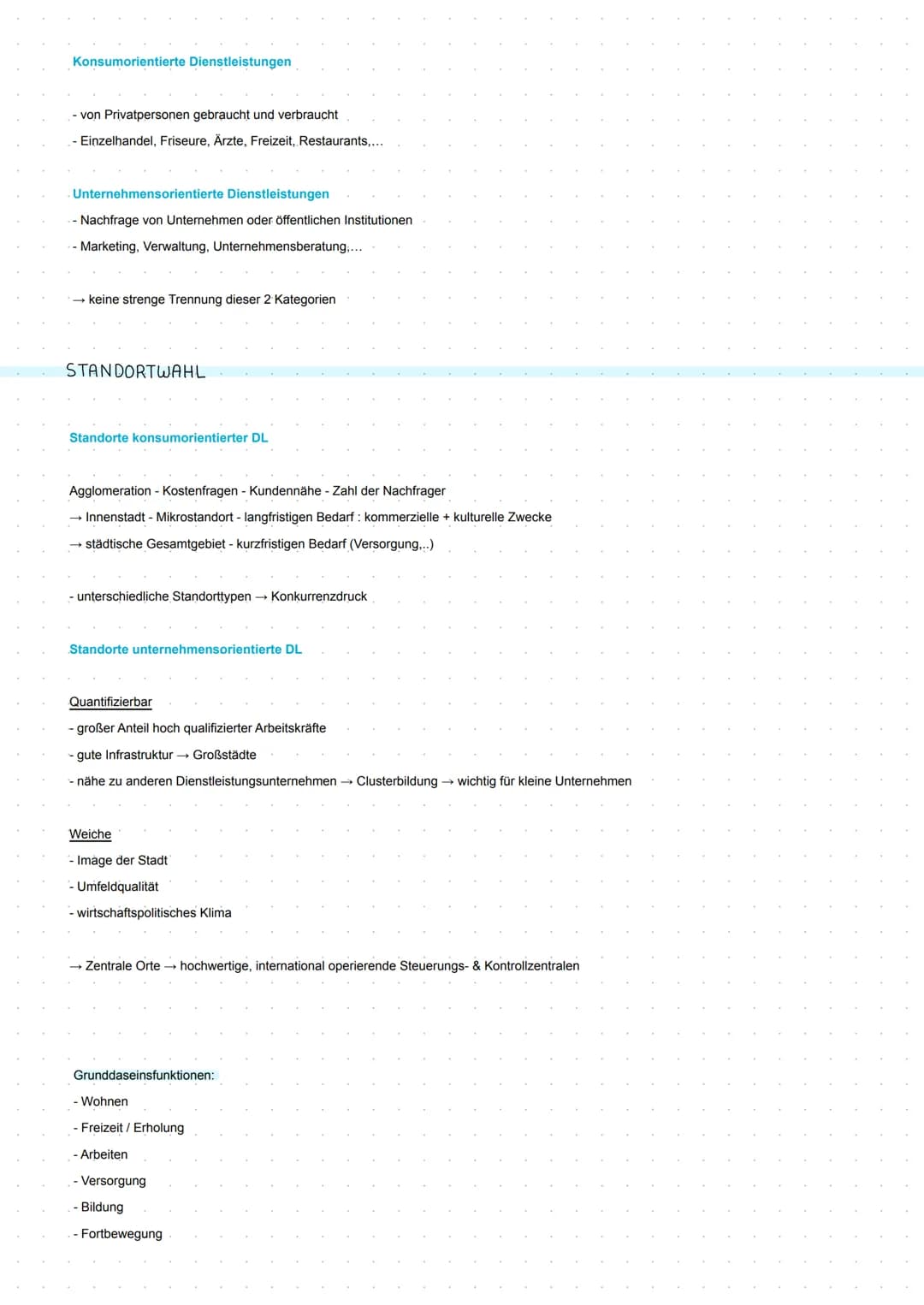 INDUSTRIE &DIENSTLEISTUNGEN
=> Haupterwerbsquellen, prägen unsere Kulturlandschaft (positiv & negativ)
permanenter Wandel → organisatorische