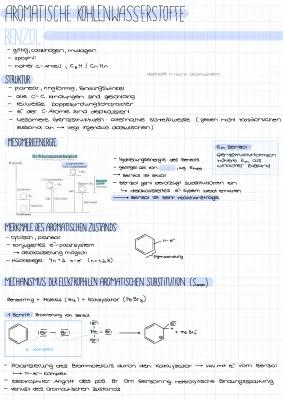 Know Aromatische Kohlenwasserstoffe und Farbstoffe thumbnail