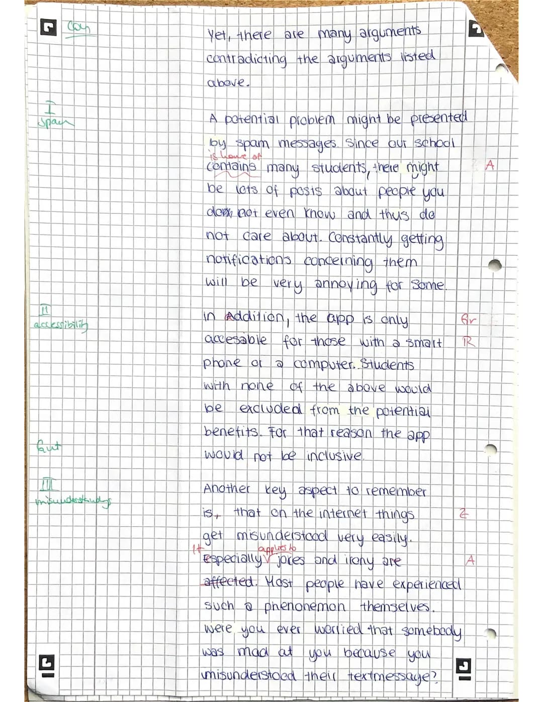 Part 2: Writing (70%)
Choose one of the following tasks:
Option 1:
Discuss the following proposal:
Teenagers should be banned from social me