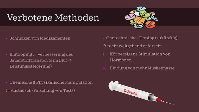 DOPING IM
SPORT Gliederung
Definition
Geschichte
Gründe
Arten & Folgen
Dopingkontrollen
Folgen im Sport
Kreatin – Nahrungsergänzungsmittel o