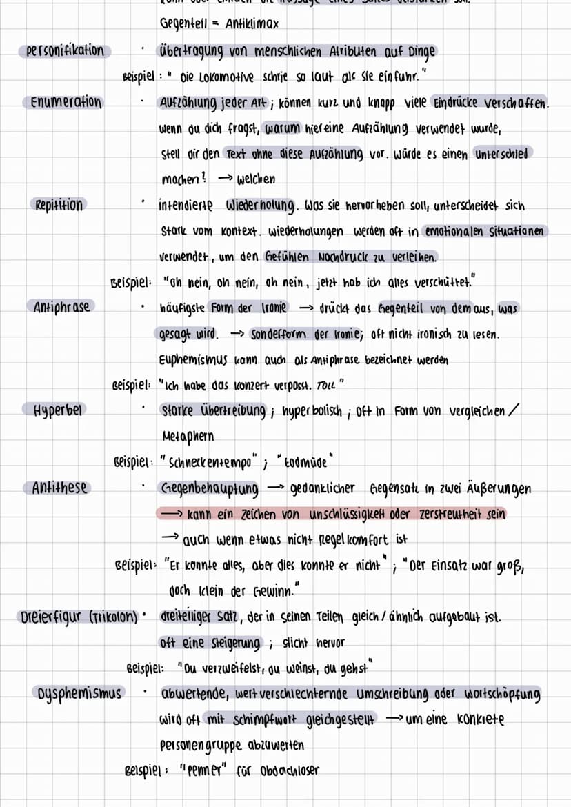 kurzprosa analysieren
wichtig: sprachliche Mittel sowie formale Auffälligkeiten werden nicht nur genannt
sondern es bedarf immer einer funkt