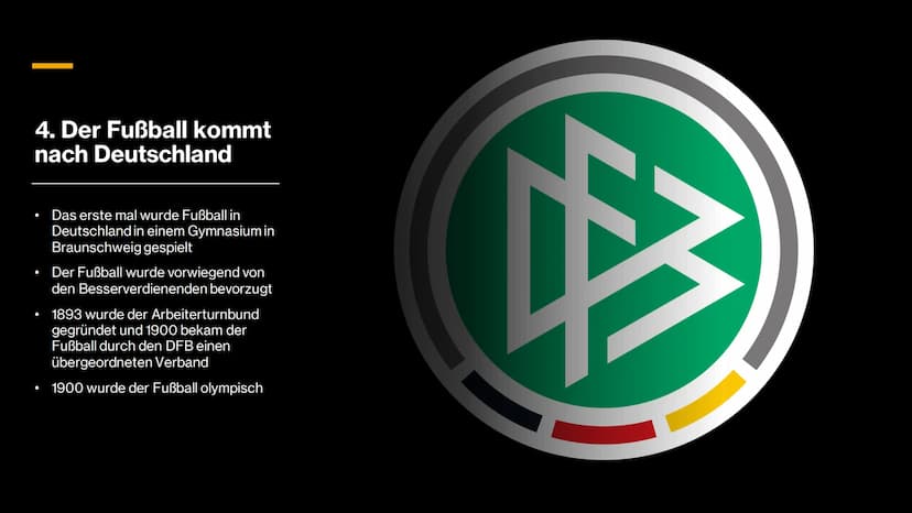 Handout
1. Der Grundstein des Fußballs
Die ersten Anfänge vom Fußball sollen schon im 3. Jahrhundert v. Chr. in China
gewesen sein
●
2.Die V