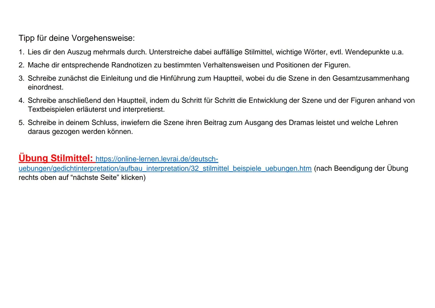 Thema: Interpretation einer Dramenszene aus "Der Besuch der alten Dame" von Friedrich
Dürrenmatt
Analysiere und interpretiere die Begrüßungs