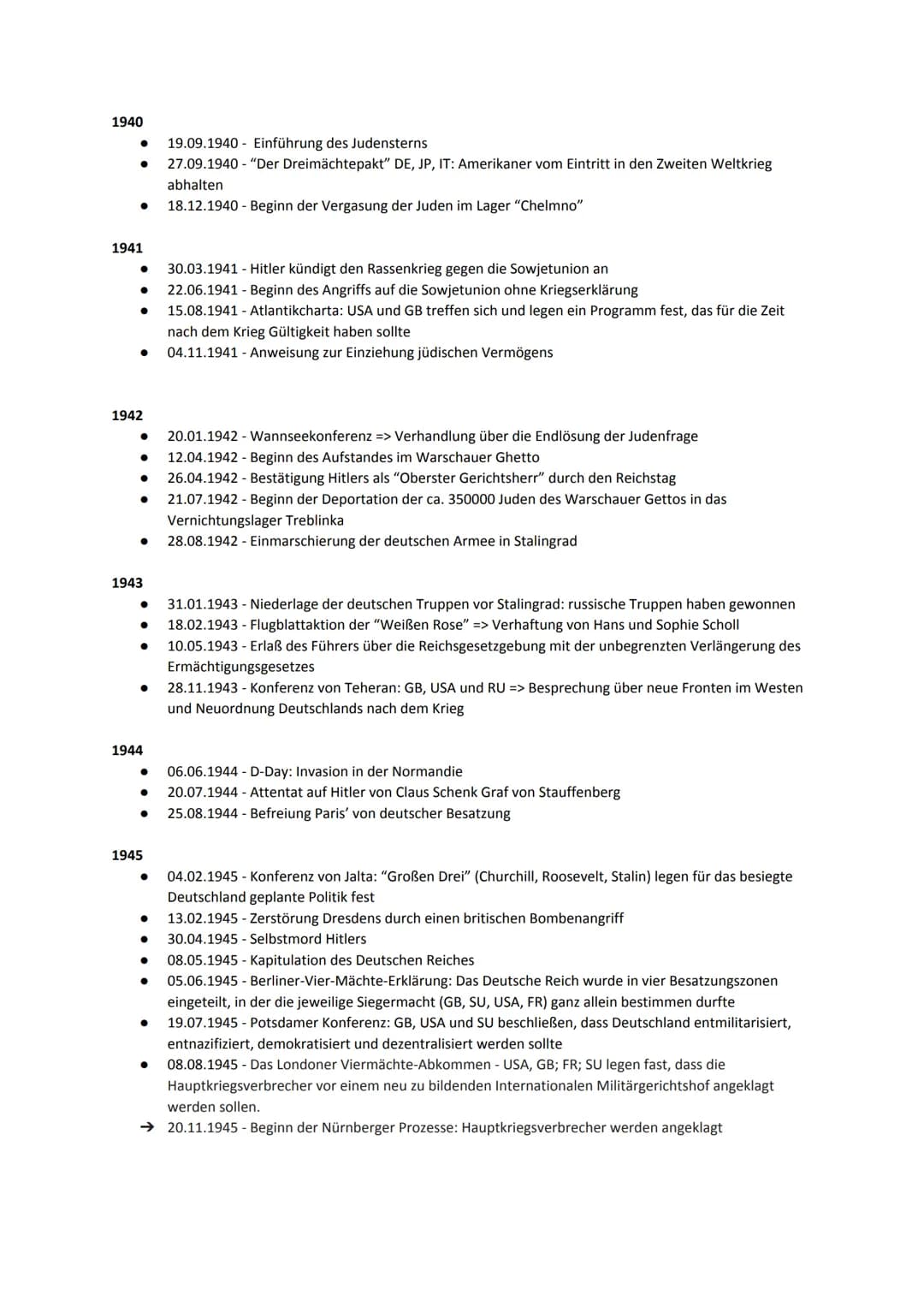 Das Dritte Reich - Zeitstrahl
1933
30.01.1933 - Hitlers Ernennung zum Reichskanzler
04.02.1933 - "Verordnung zum Schutz des Deutschen Volkes