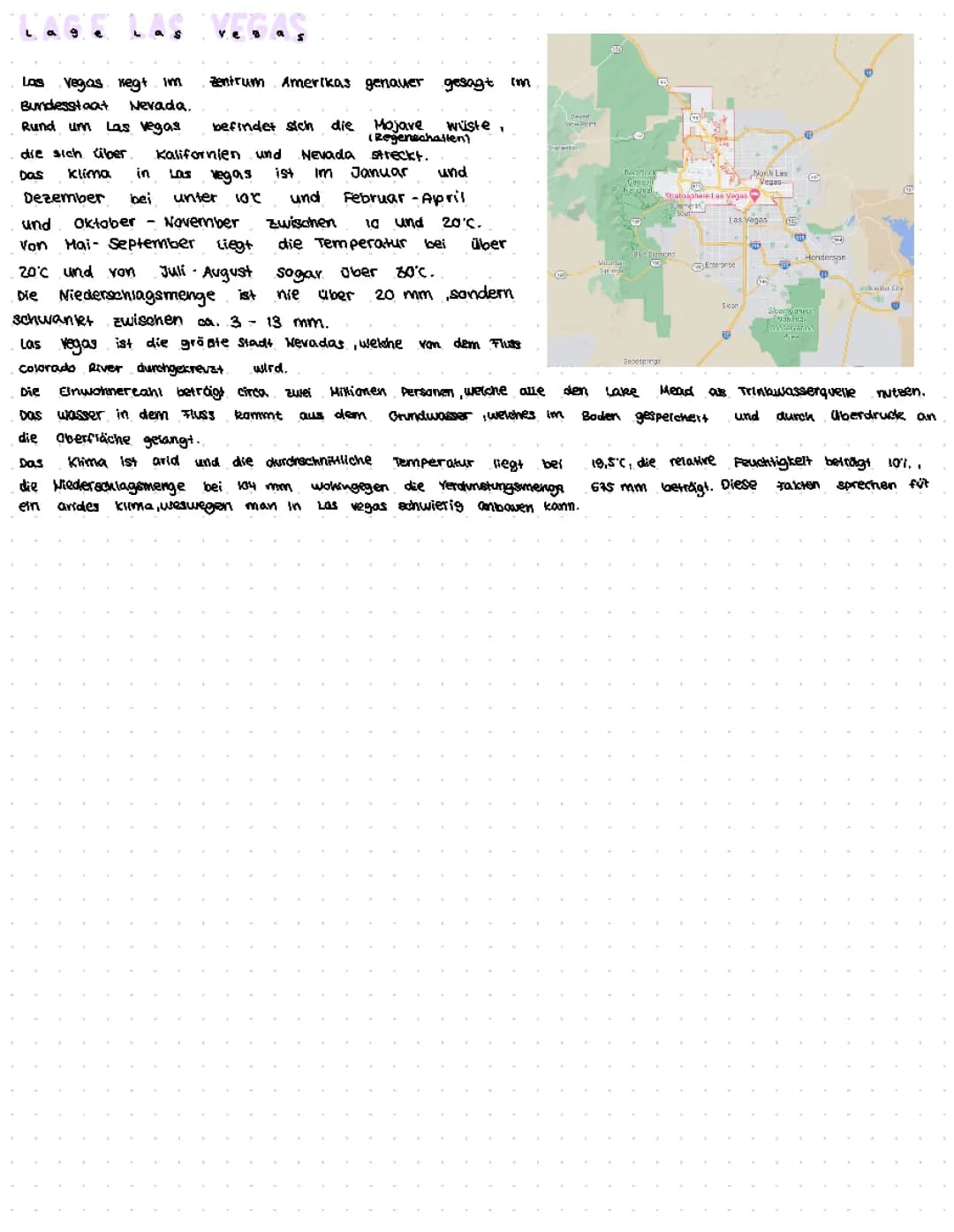 Las Vegas Wasserversorgung und Klima: Zukunft, Wasserverbrauch, Wetter & Reisezeit