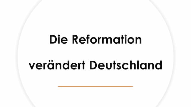 Know Die Reformation verändert Deutschland thumbnail