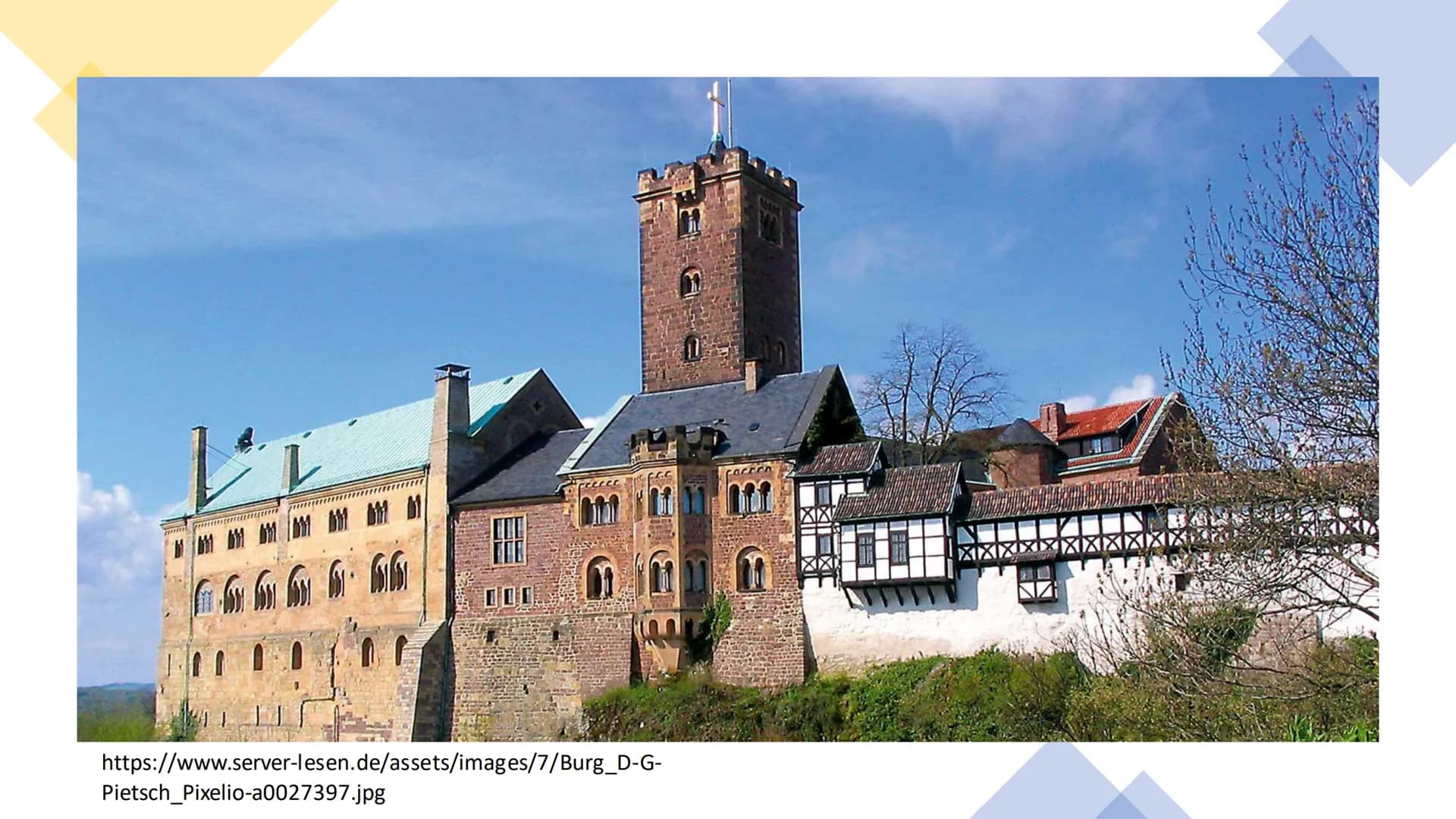 Die Reformation
verändert Deutschland Begriffserklärung & Früher
Reformation:
evangelische Kirche entstand
lateinischen -> Erneuerung
●
• st