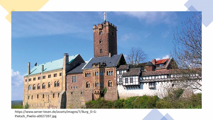 Die Reformation
verändert Deutschland Begriffserklärung & Früher
Reformation:
evangelische Kirche entstand
lateinischen -> Erneuerung
●
• st
