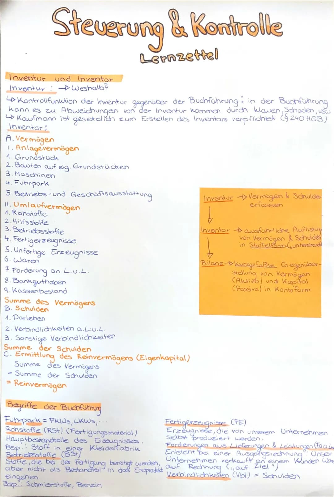Inventur und Inventar einfach erklärt: Unterschiede, Beispiele und Bilanz verstehen!