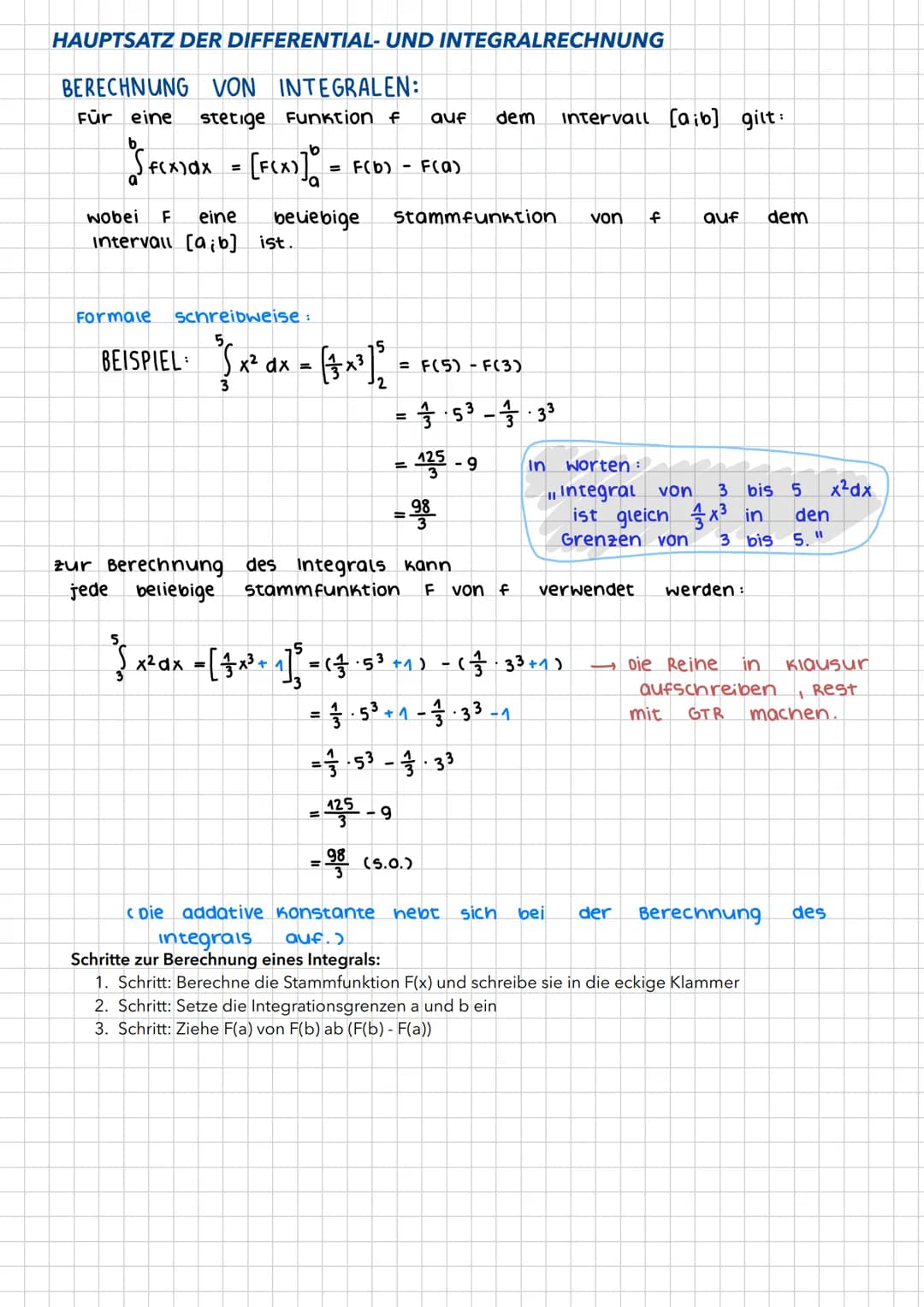 Funktionen mit Parametern
Enthält ein Funktionsterm außer der Variablen x noch einen Parameter a, so gehört zu jedem a eine
Funkion fa, die 