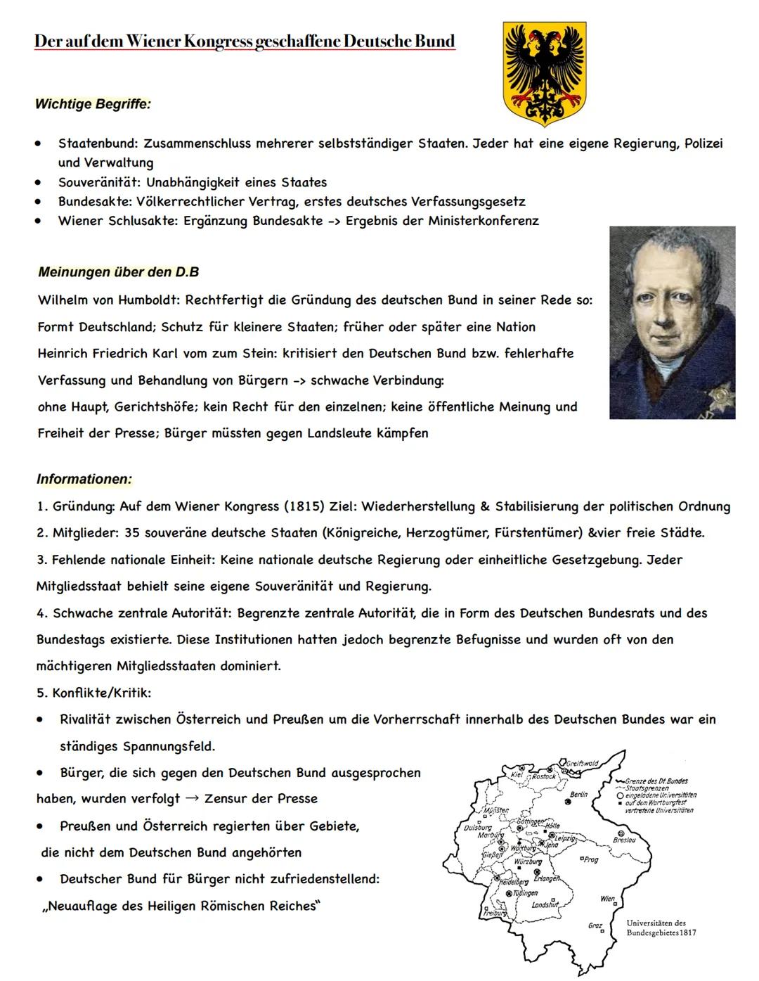 6
1.Klausur
Geschichte Leistungskurs
Die "Deutsche Frage" im 19. Jahrhundert Entdeckung der deutschen Nation (1801-1807)
Definition von wich