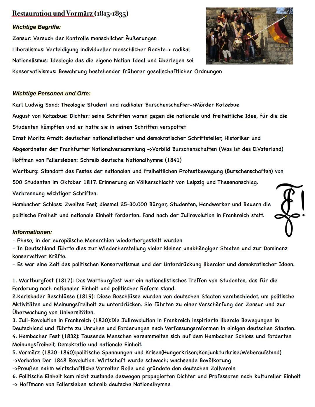 6
1.Klausur
Geschichte Leistungskurs
Die "Deutsche Frage" im 19. Jahrhundert Entdeckung der deutschen Nation (1801-1807)
Definition von wich