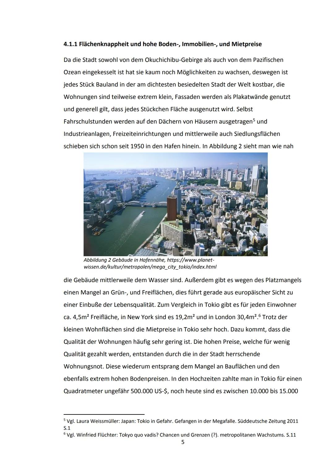 Inhaltsverzeichnis
1. Einleitung.....
2. Lokalisierung...
3. Entwicklung
3.1 Edo-Zeit.
3.2 Meji-Zeit.
3.3 Nachkriegszeit..
3.4 Heutzutage.
4