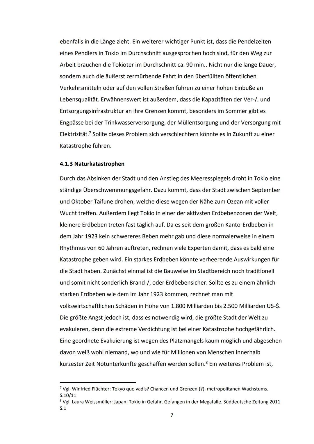 Inhaltsverzeichnis
1. Einleitung.....
2. Lokalisierung...
3. Entwicklung
3.1 Edo-Zeit.
3.2 Meji-Zeit.
3.3 Nachkriegszeit..
3.4 Heutzutage.
4