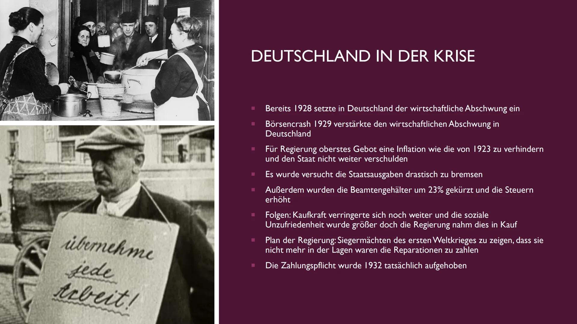 WELTWIRTSCHAFTSKRISE
1929 INHALTSVERZEICHNIS

Vom Boom zur Kriese in den USA

Schwarzer Freitag

Der,, New Deal"

Deutschland in der Krise

