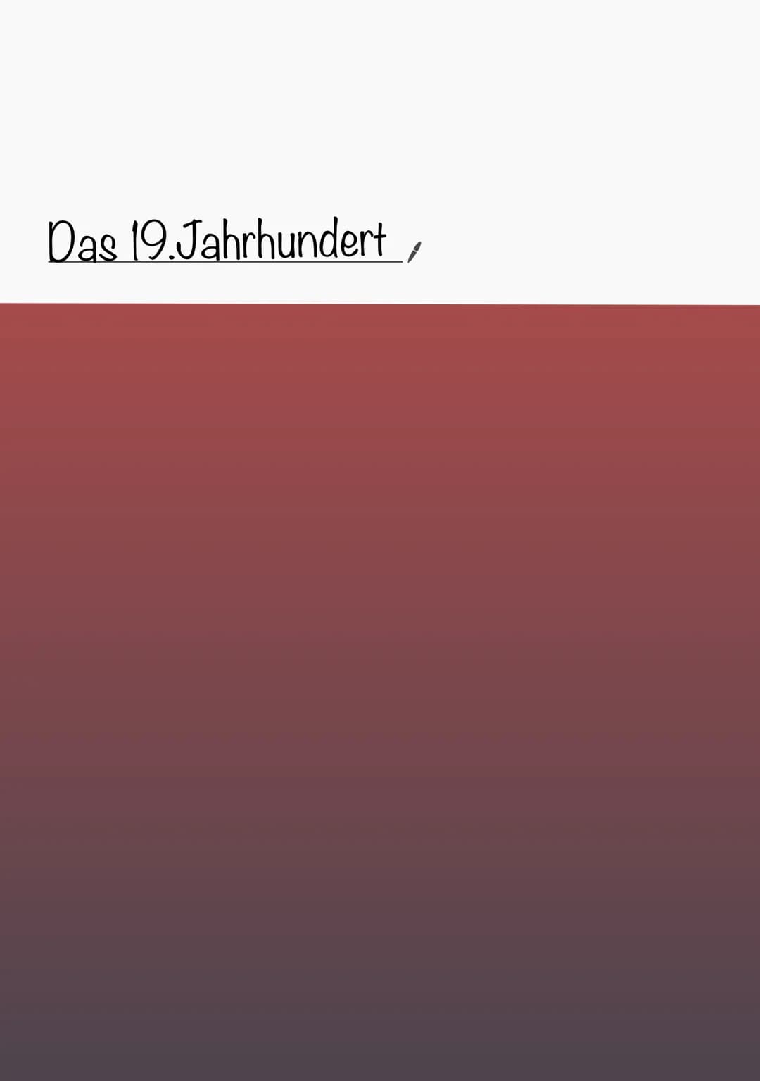 Das 19. Jahrhundert Wiener Kongress
1814, 1815
europäische Monarchen verhandeln nach Niederlage Napoleons über Neuordnung von Deutschland un