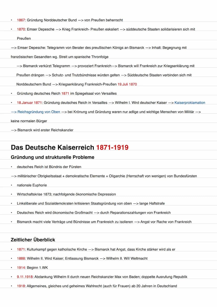 Das 19. Jahrhundert Wiener Kongress
1814, 1815
europäische Monarchen verhandeln nach Niederlage Napoleons über Neuordnung von Deutschland un